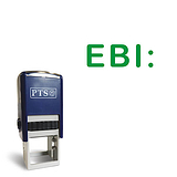 Even Better If 'EBI' Stamper - Green Ink (25mm)