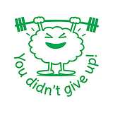 You Didn't Give Up Stamper - Green - 25mm