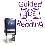 Guided Reading Stamper - Purple Ink (25mm) Brainwaves