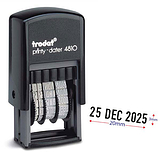 Adjustable Date Stamper - Black - 20mm