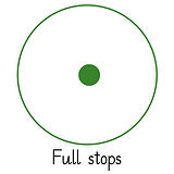 Full Stop Stamper - Pedagogs - Green - 20mm