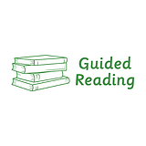 Guided Reading Book Stack Stamper - Green - 38 x 15mm