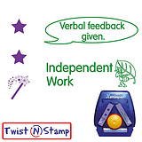Assorted Feedback Twist N Stamp Set