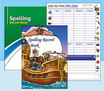 Spelling Record Books