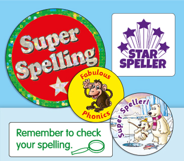 Spelling Stickers and Stampers