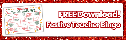Festive Teacher Bingo - Free Download!