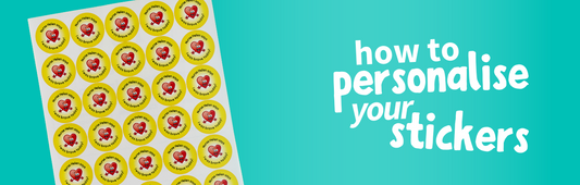 How to Personalise Your Stickers