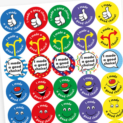35 I Made a Good Choice Stickers - 37mm