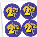 35 Holographic 1st, 2nd or 3rd Stickers - 37mm