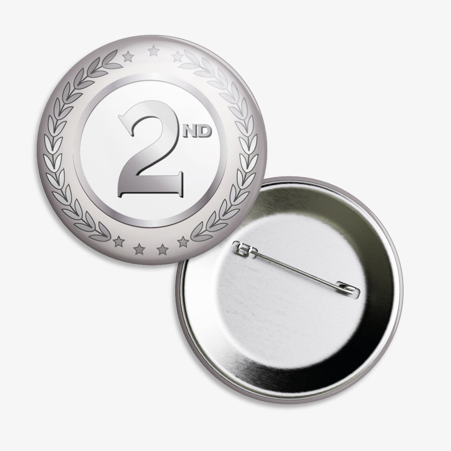 10 1st, 2nd or 3rd Badges - 38mm