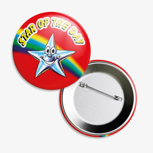 10 Star of the Day Badges - 38mm