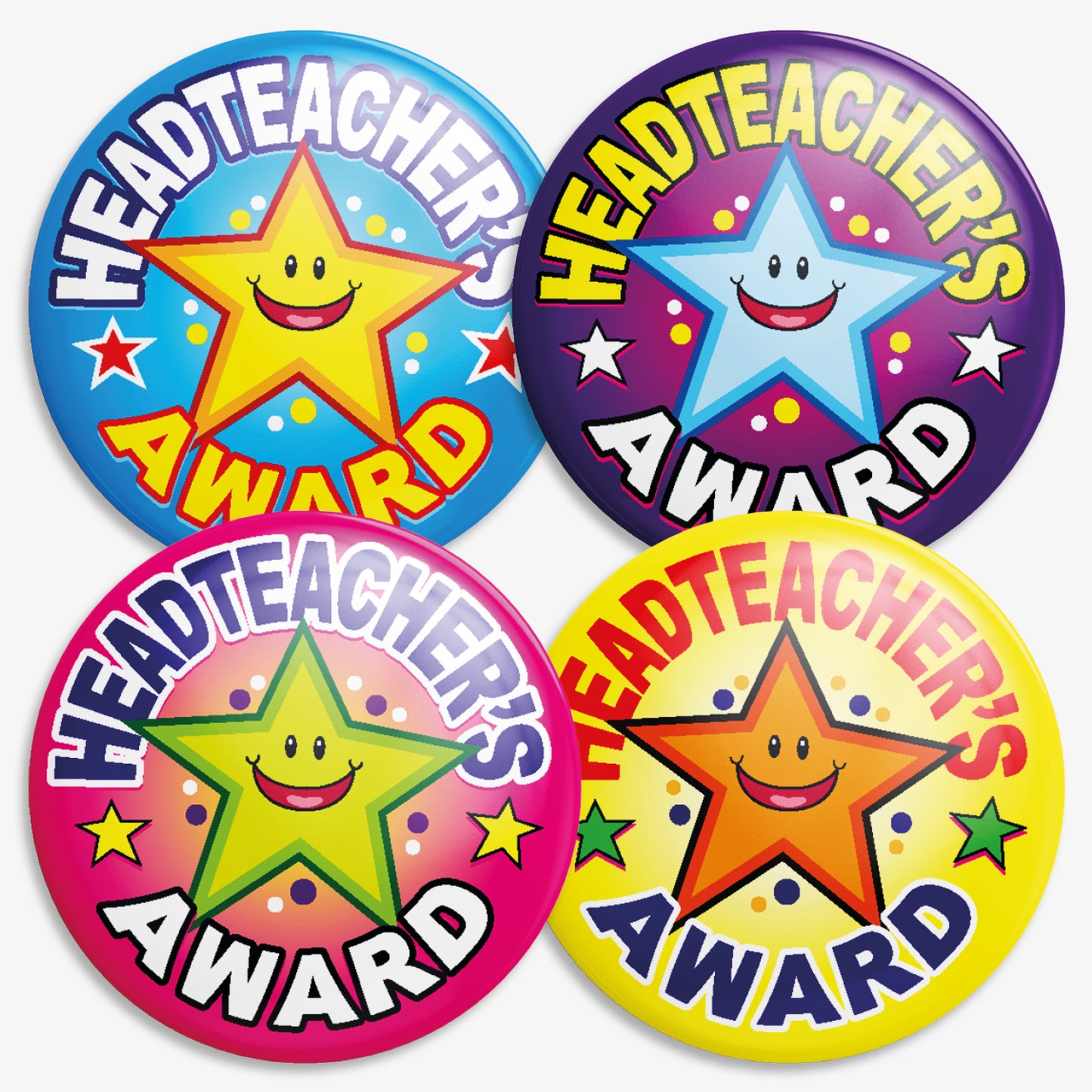 40 Headteacher's Award Badges - 38mm