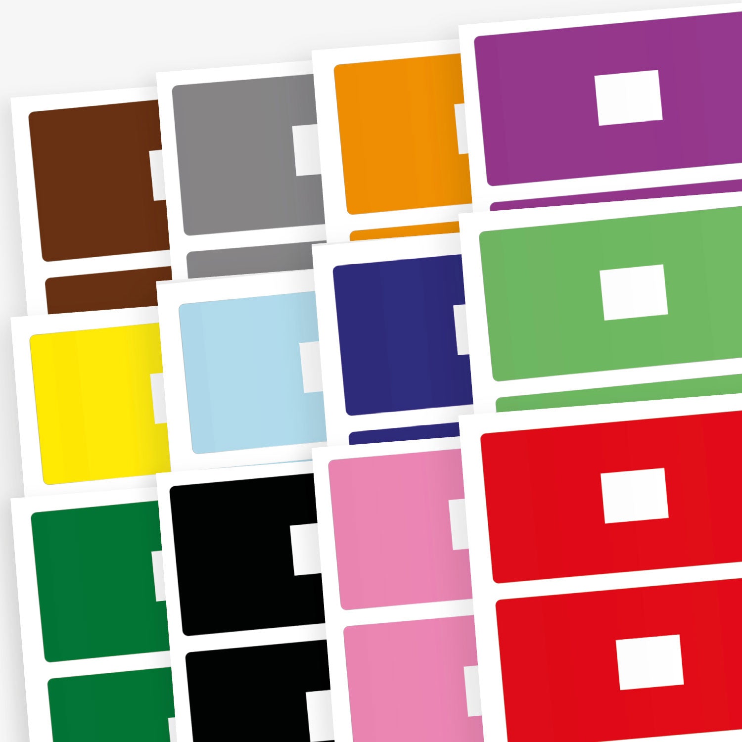 Library Labels | Value Pack | 1200 Stickers | 72 x 38mm