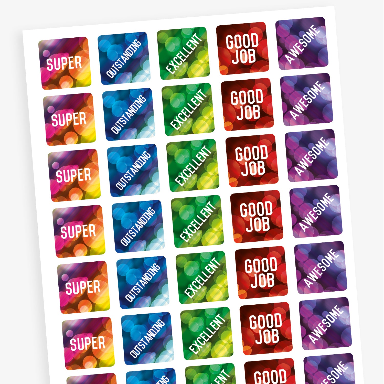 Reward Stickers | 20mm | 35 Stickers | Pupil Reward