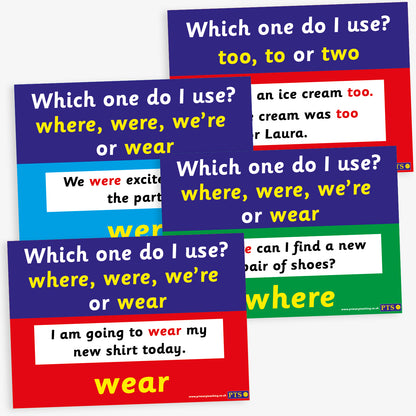 12 Literacy Mistakes Posters - A4