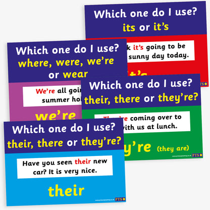 12 Literacy Mistakes Posters - A4