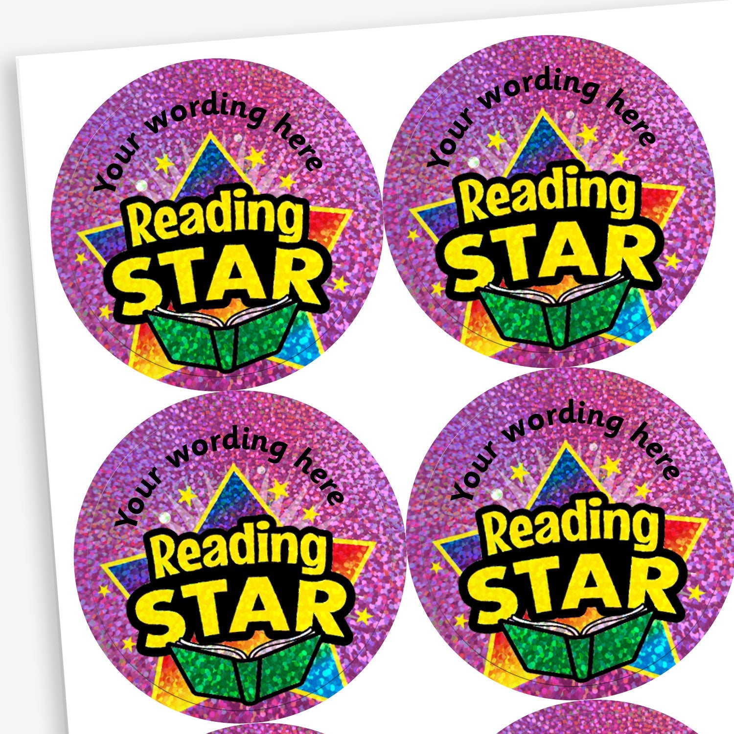 Super Reading Sticker Reading Stickers | Literacy Rewards for Classrooms