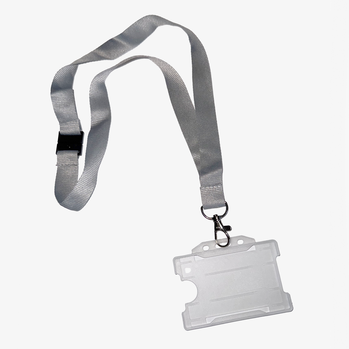 Lanyard and Card Holder - Grey