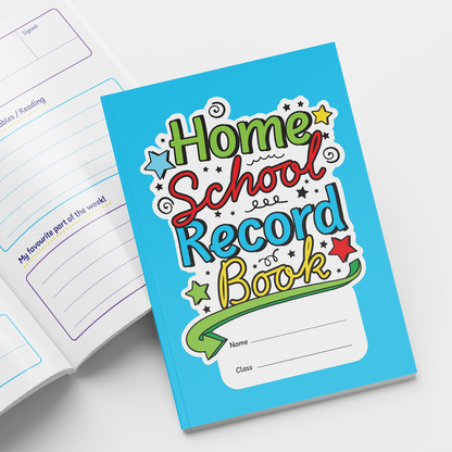 Home School Record Book - Doodles - A5