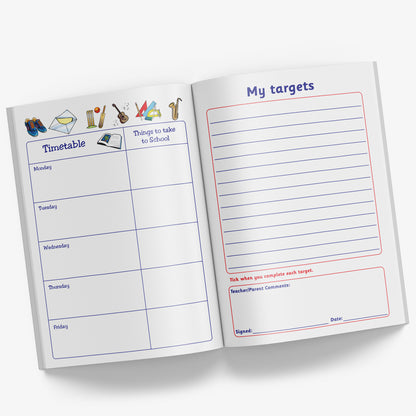 Reading Record Book - Children - A5