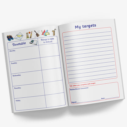 Reading Record Book - Polar - A5
