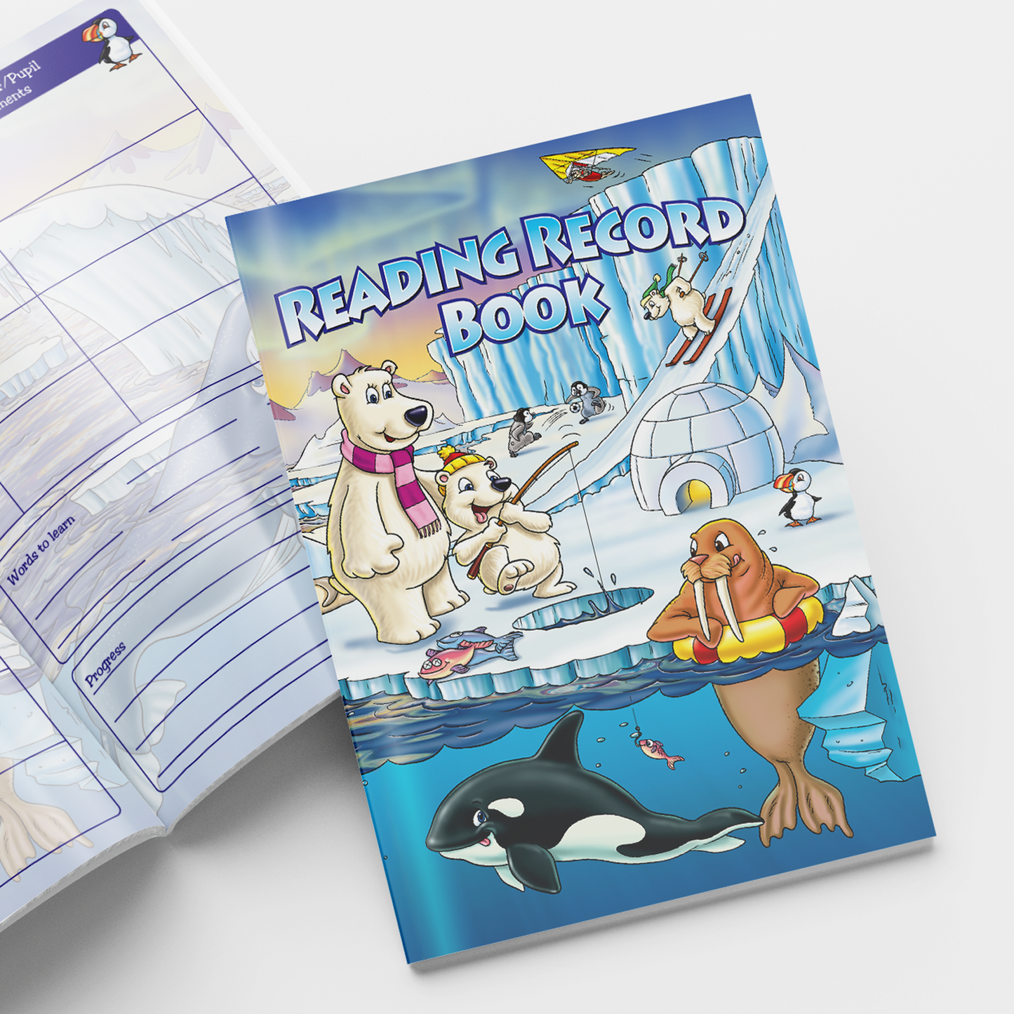 Reading Record Book - Polar - A5