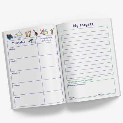 Reading Record Book - Superstar - A5