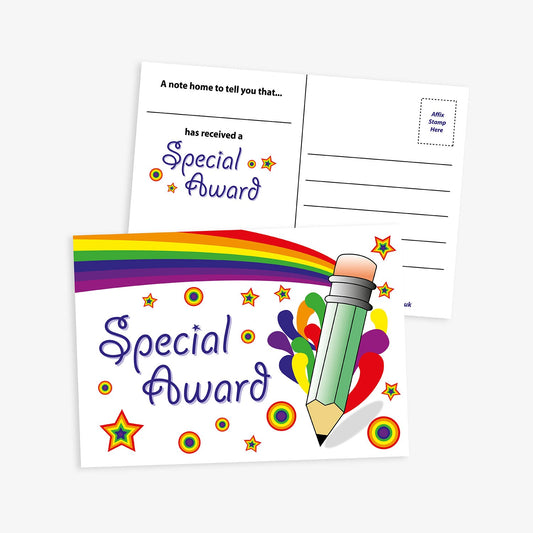 20 Special Award Postcards - A6