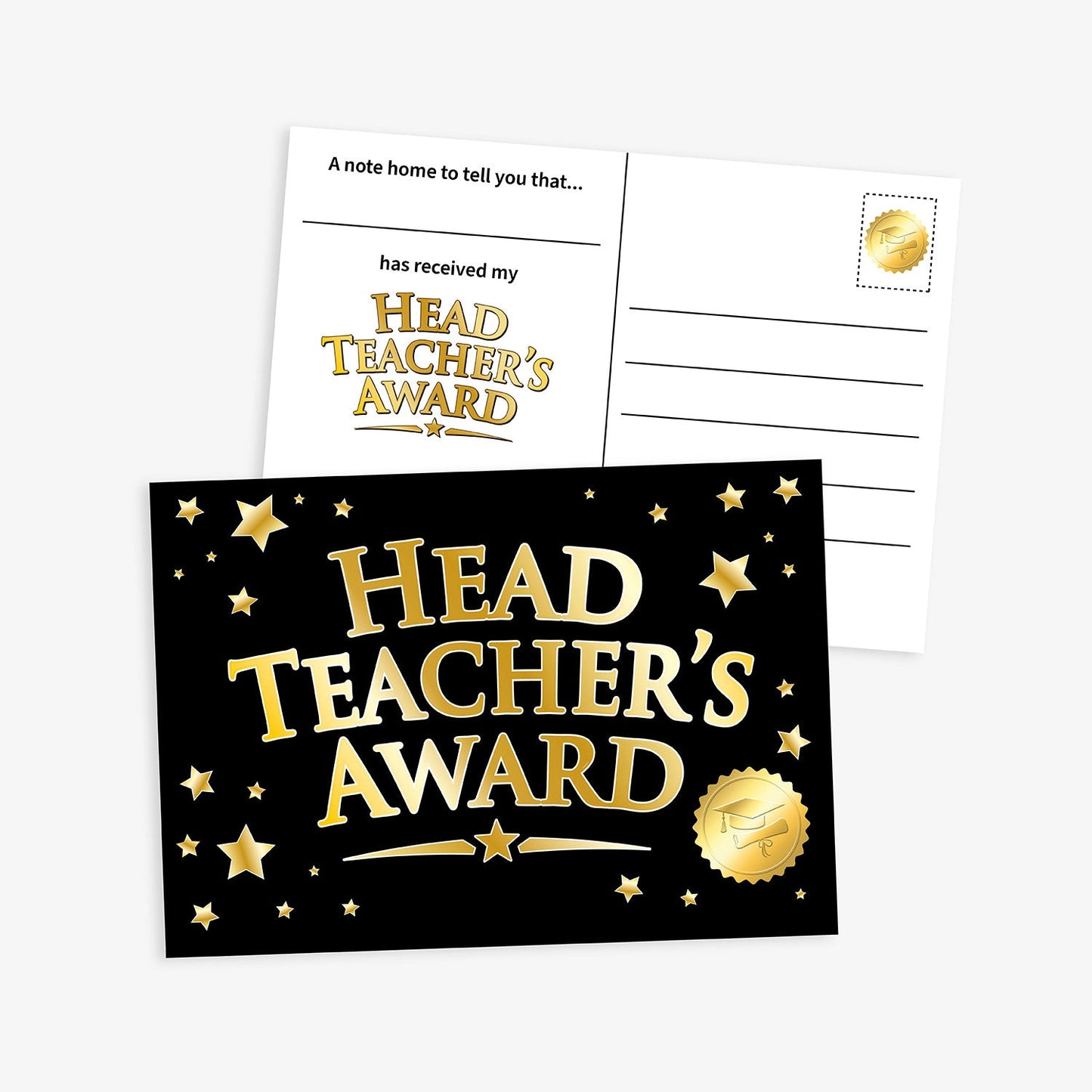 20 Head Teacher's Postcards - A6