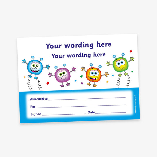 Personalised Alien Certificate - A5