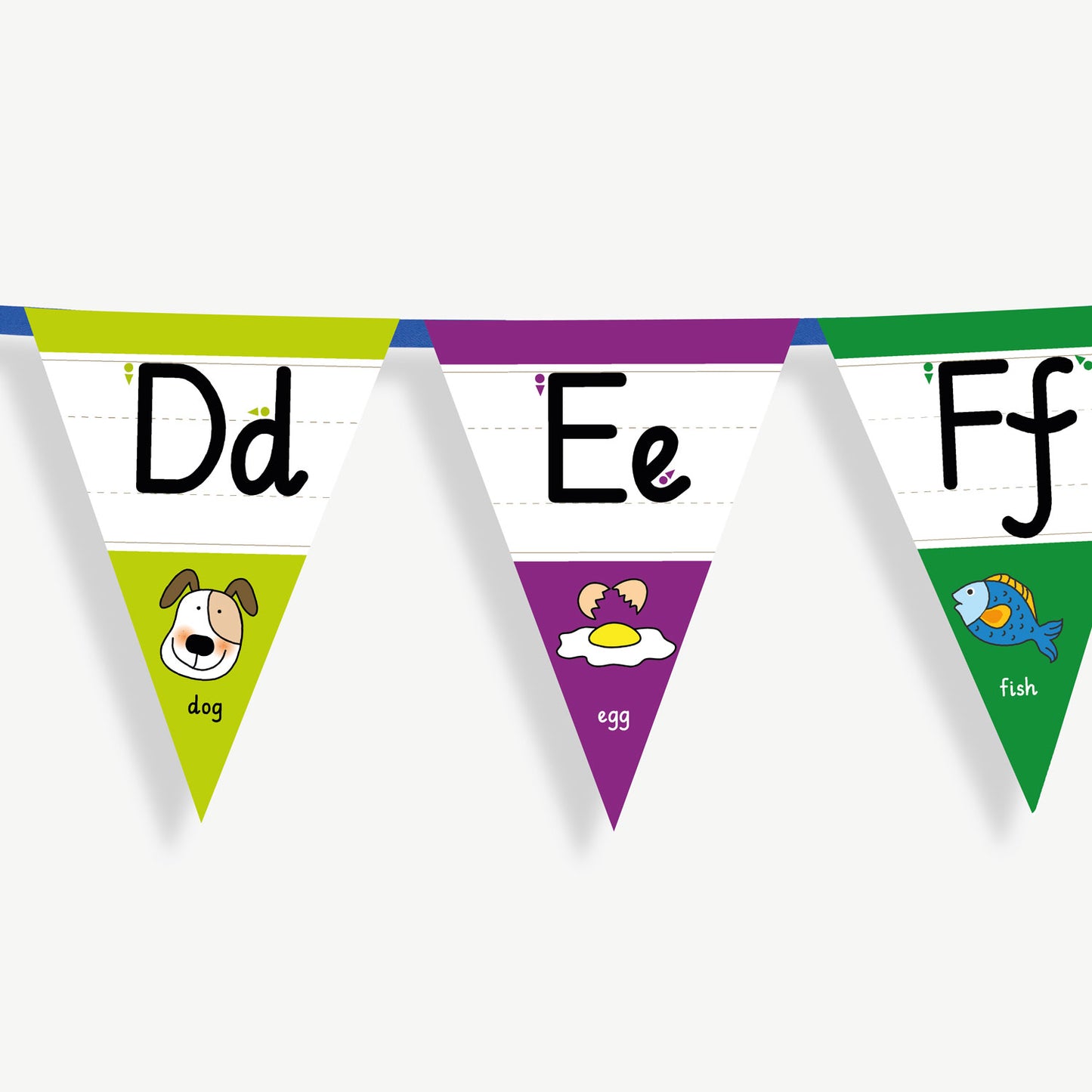 Alphabet Bunting - Pedagogs