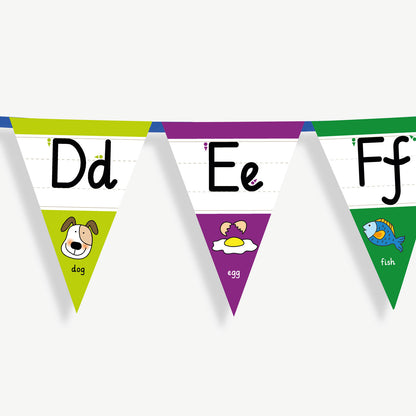 Alphabet Bunting - Pedagogs