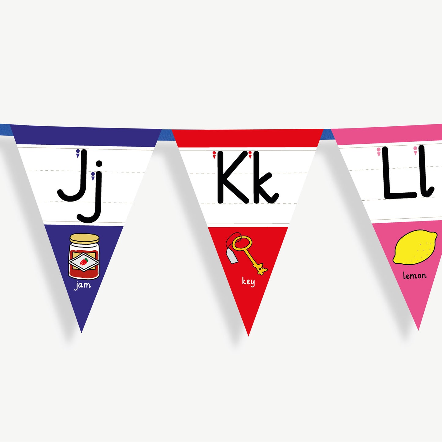 Alphabet Bunting - Pedagogs