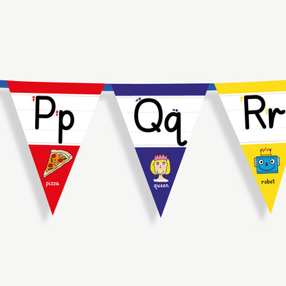 Alphabet Bunting - Pedagogs