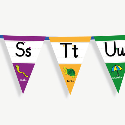 Alphabet Bunting - Pedagogs