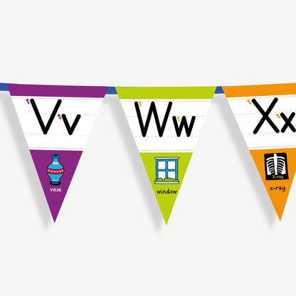 Alphabet Bunting - Pedagogs