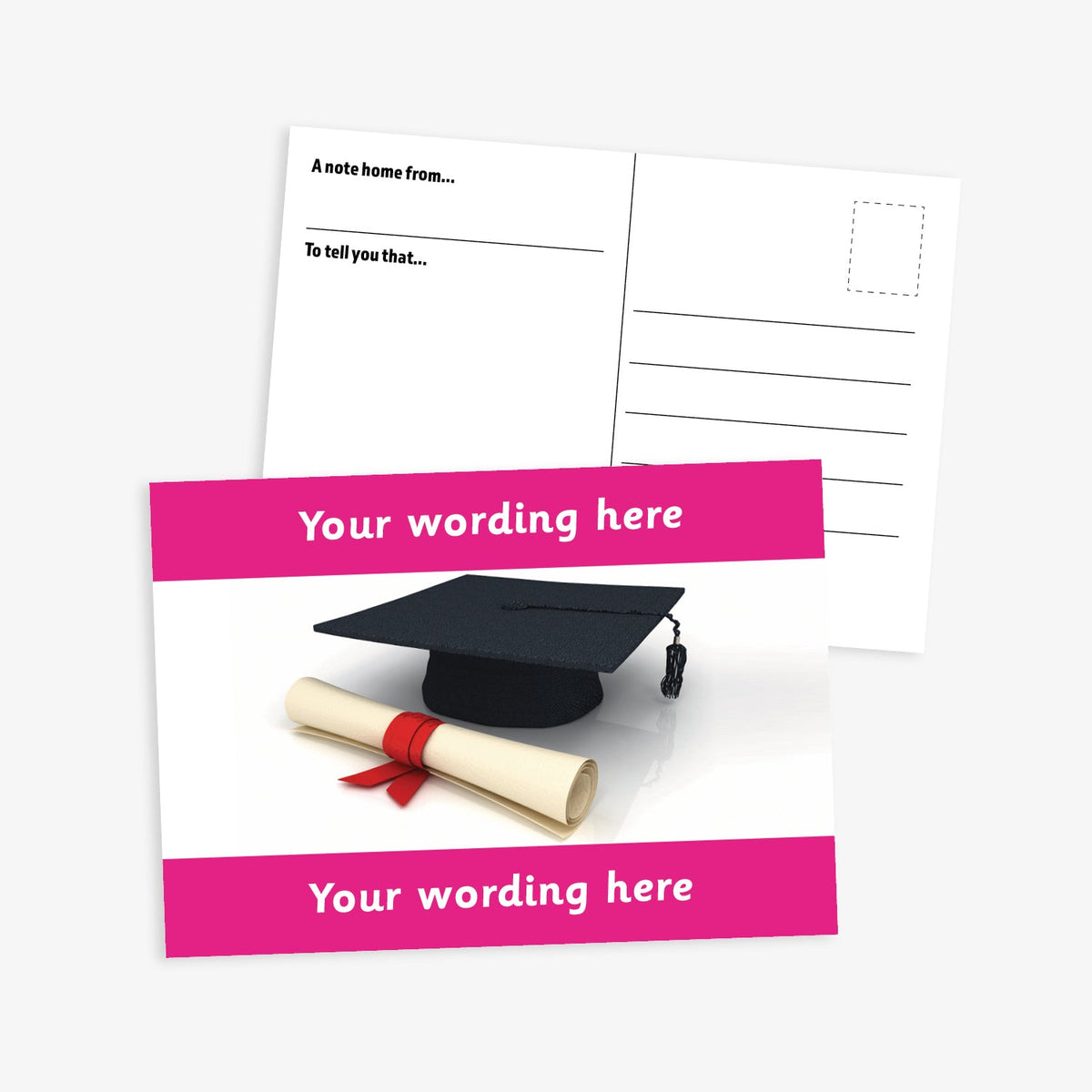 Graduation Postcard Examples Graduation Postcard Templates Free