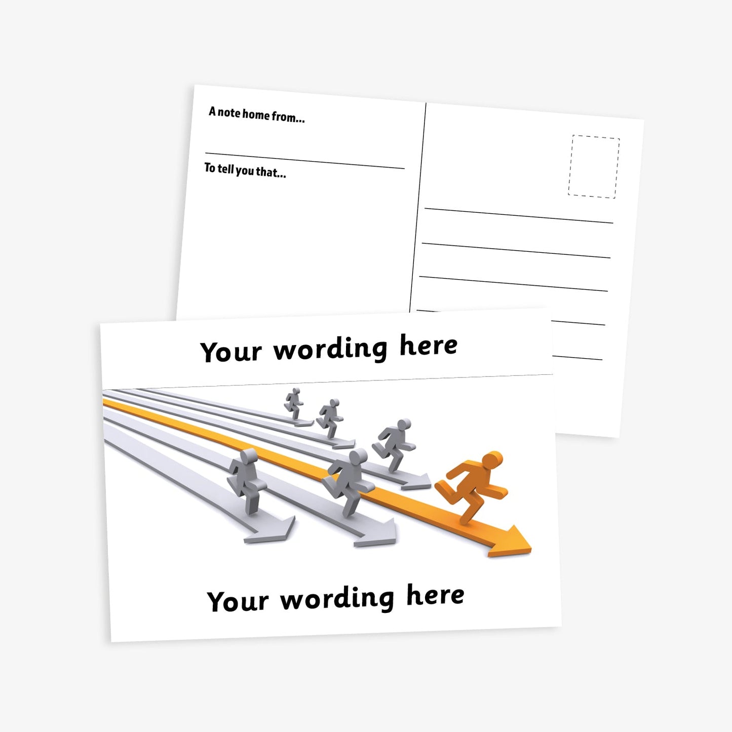 Personalised Achievement Postcard - A6