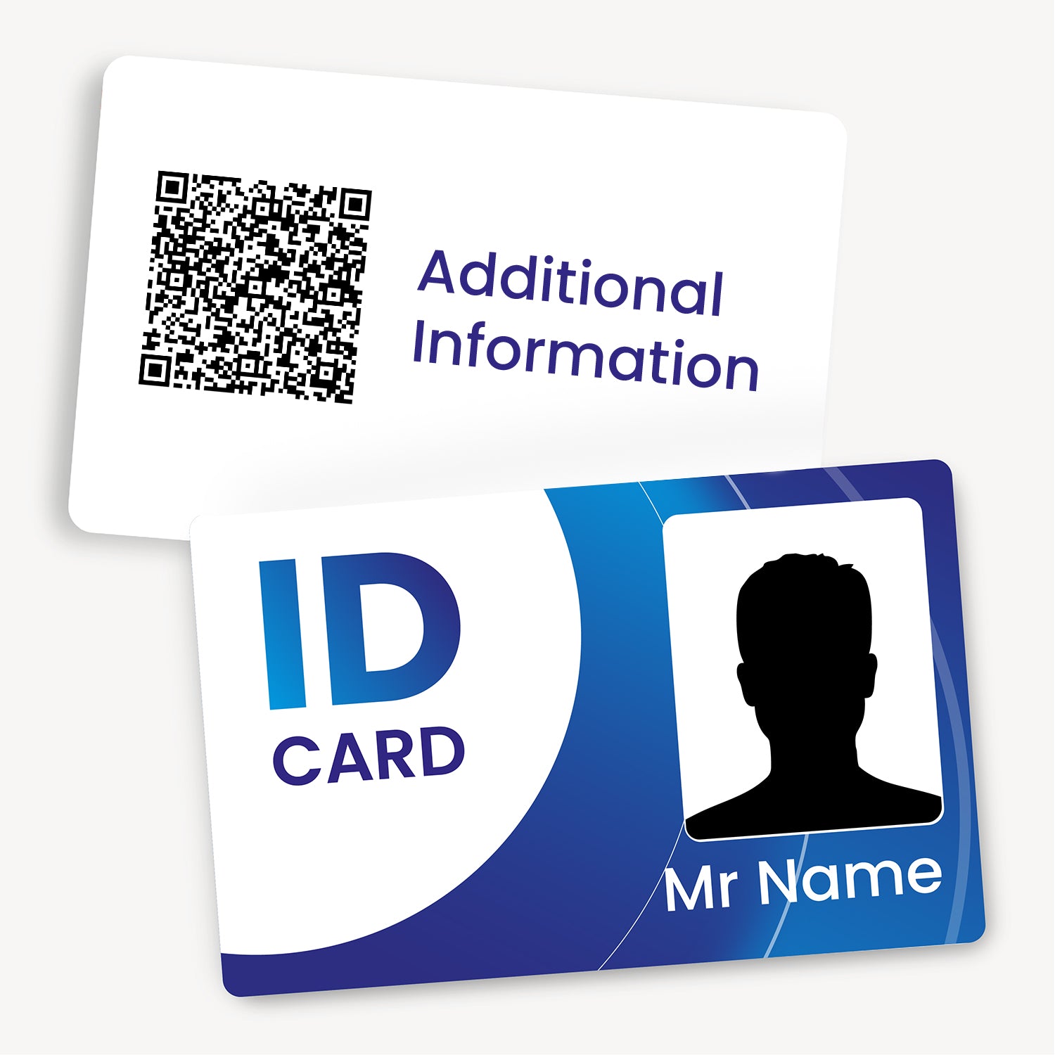 Personalised Double-sided Upload ID Card | 86 x 54mm