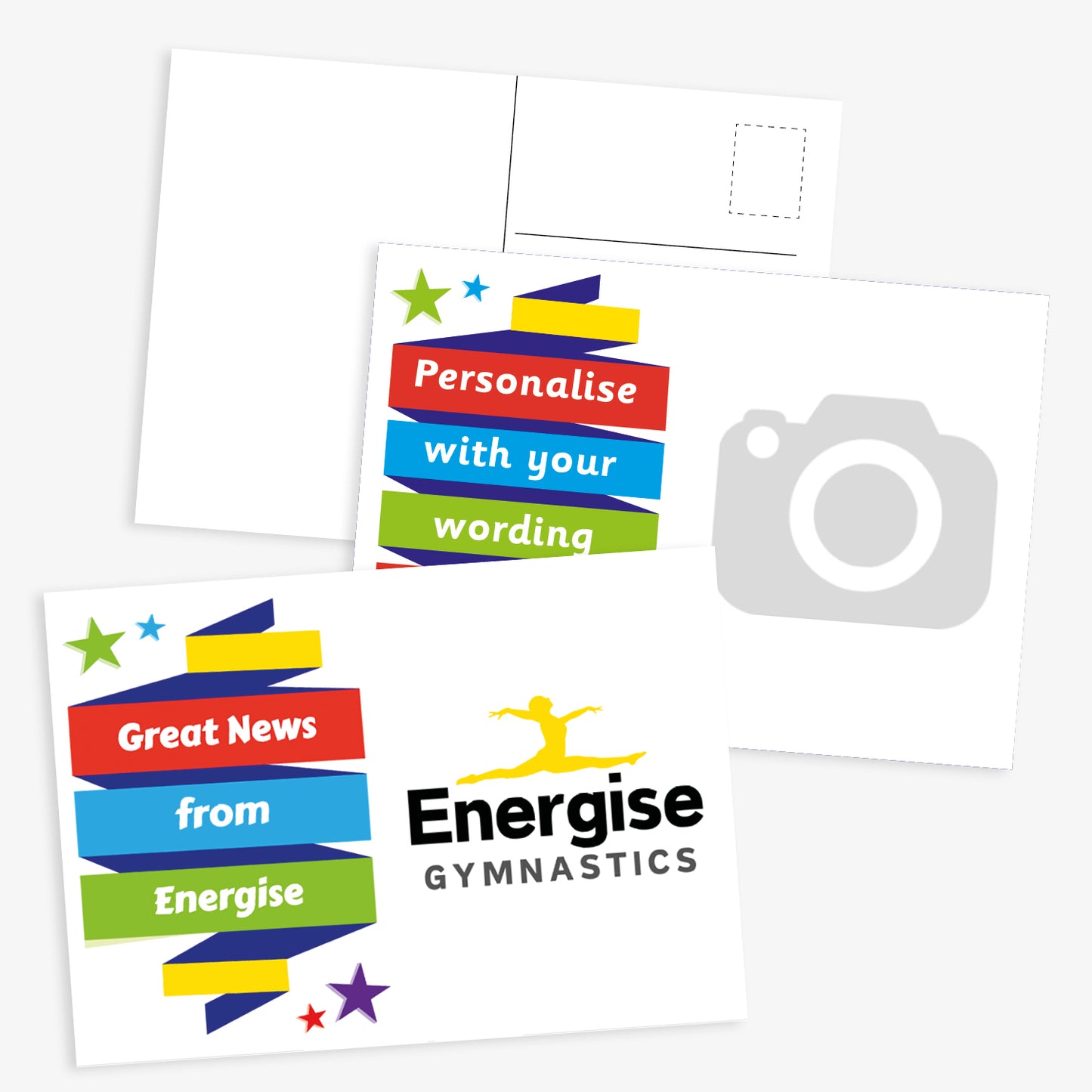 Upload Your Own Image Banner Postcard - A6