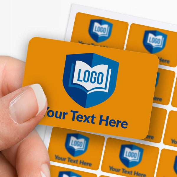 Upload your own image Sticker | 32 per sheet | 46mm x 30mm