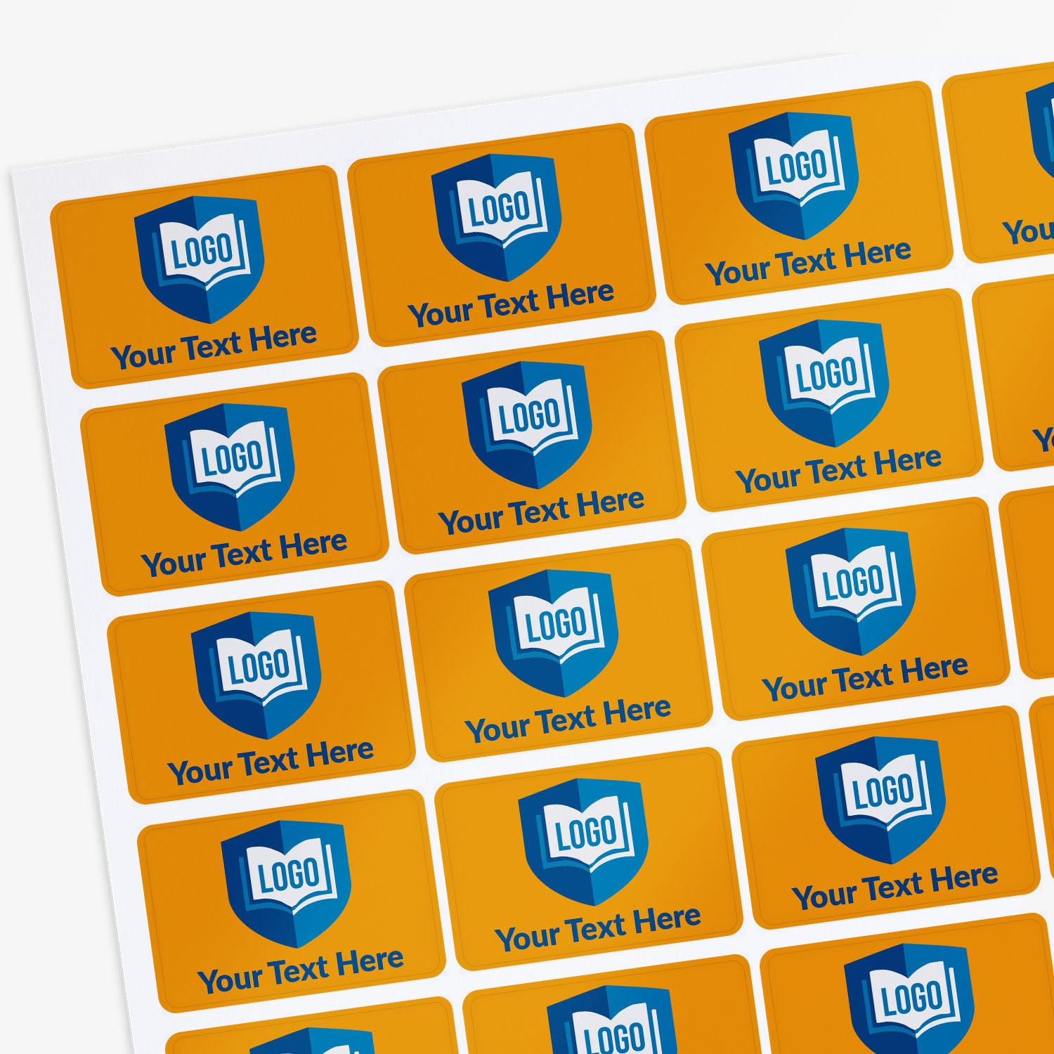 Upload your own image Sticker | 32 per sheet | 46mm x 30mm