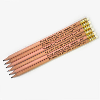 Personalised Pencil - Natural