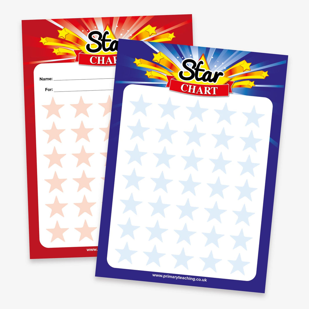 Sticker Collector Charts for Pupils | House Points