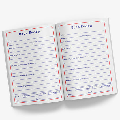 3 Home School Learning Record Books - A5