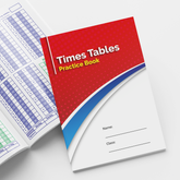 Times Tables Practice Book - A5