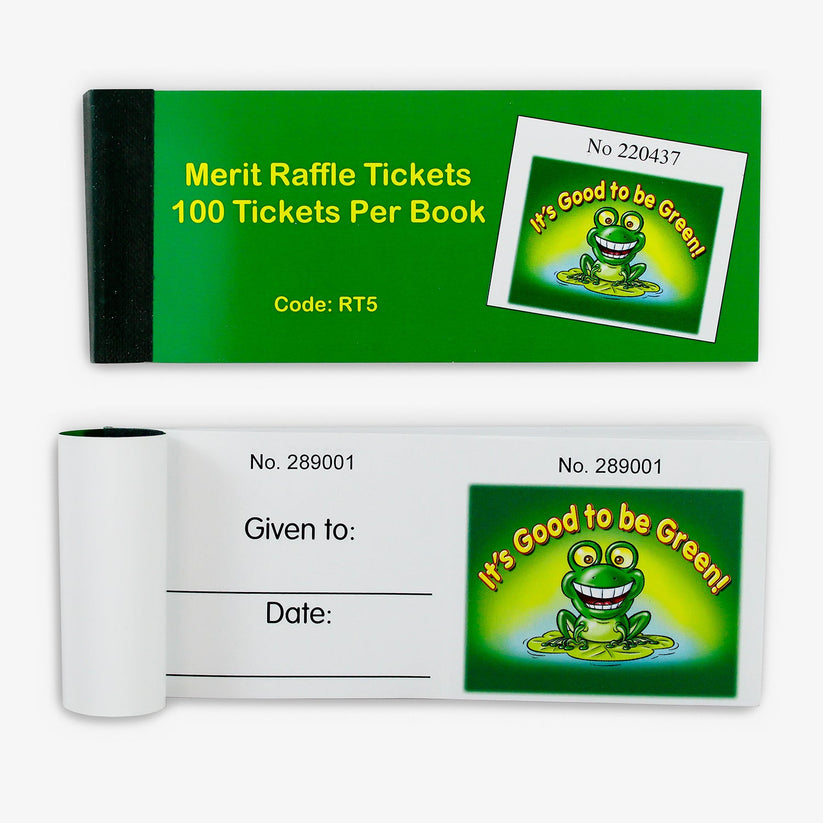 Good to be Green Raffle Tickets | Easy-Tear | x 100