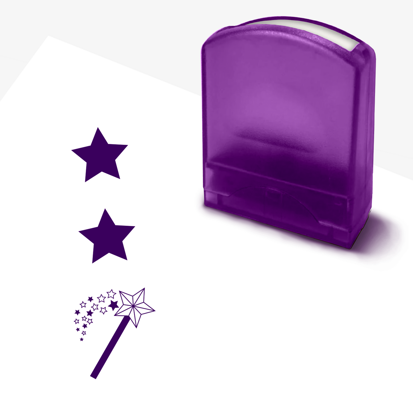 Two Stars and a Wish Stamper - 33 x 9mm