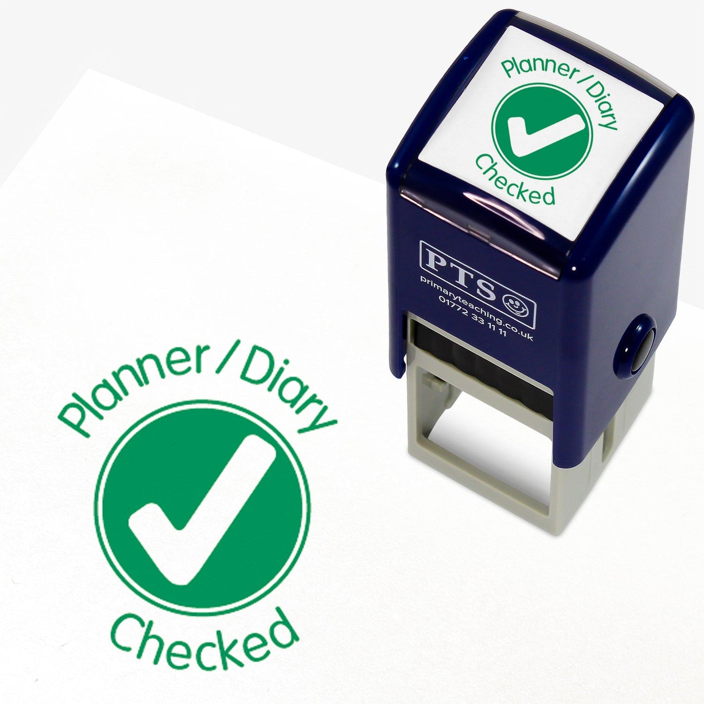 Planner/Diary Checked Stamper - 25mm