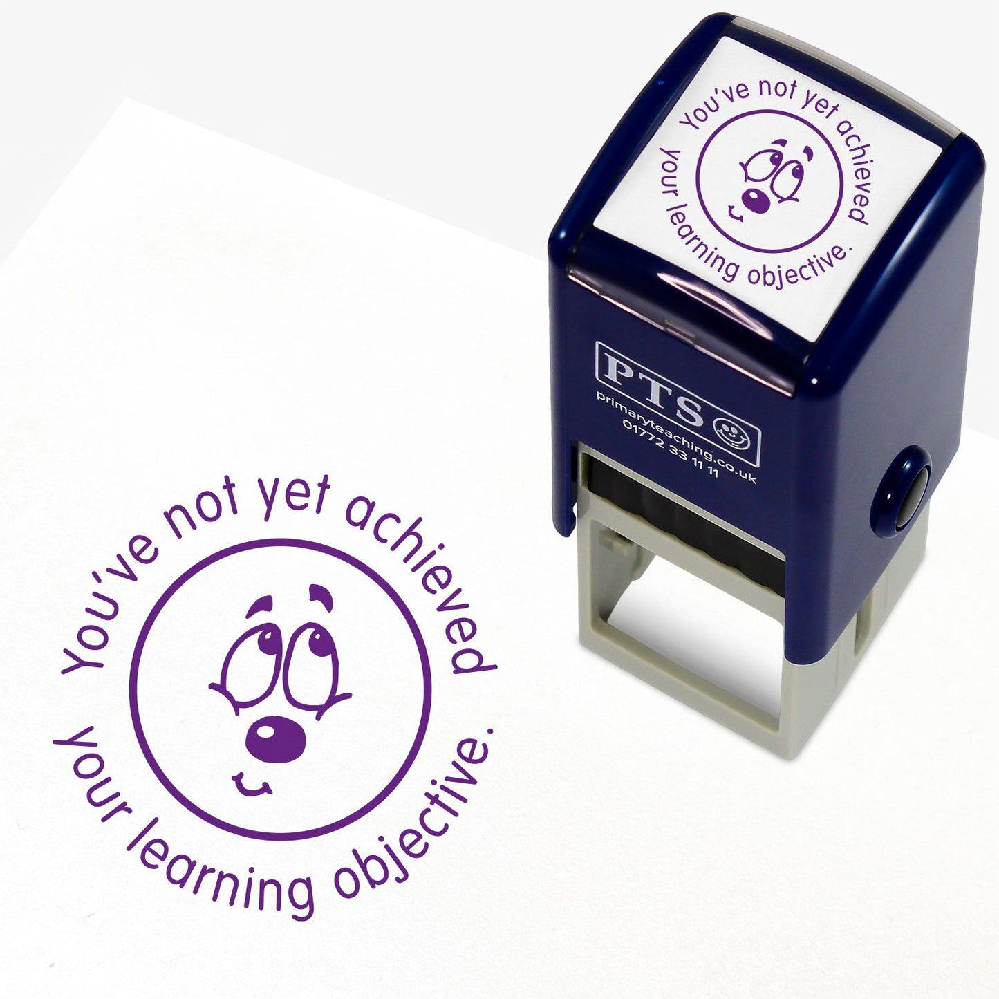 You've Not Yet Achieved Your Learning Objective Stamper - 25mm